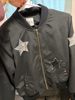 Women light weight bomber jacket