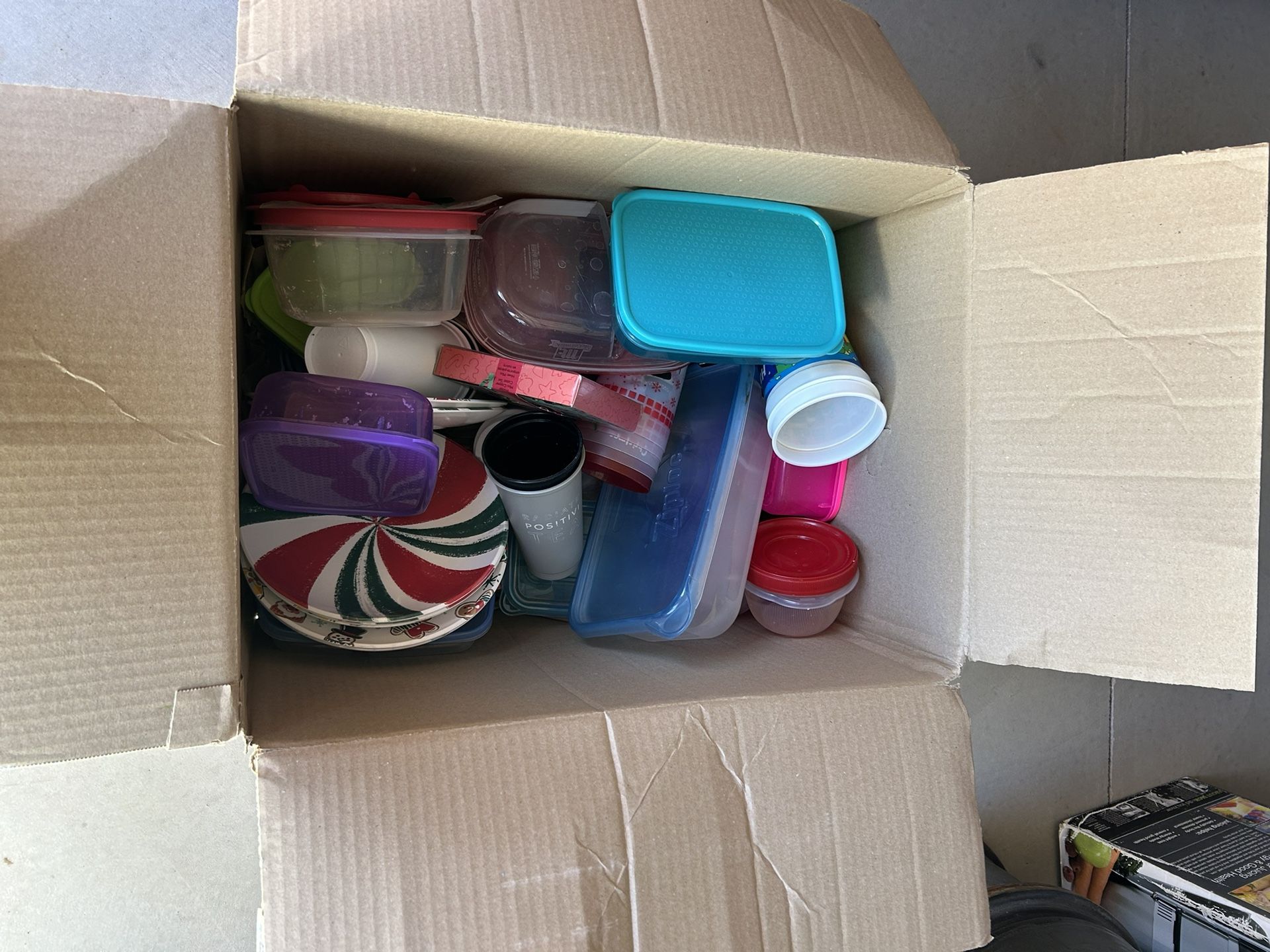 Misc Plastic Storage Containers
