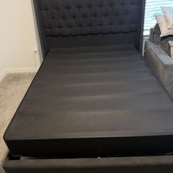 Bed With Box Spring 