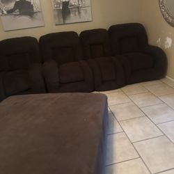 Brown Couches.  $200 