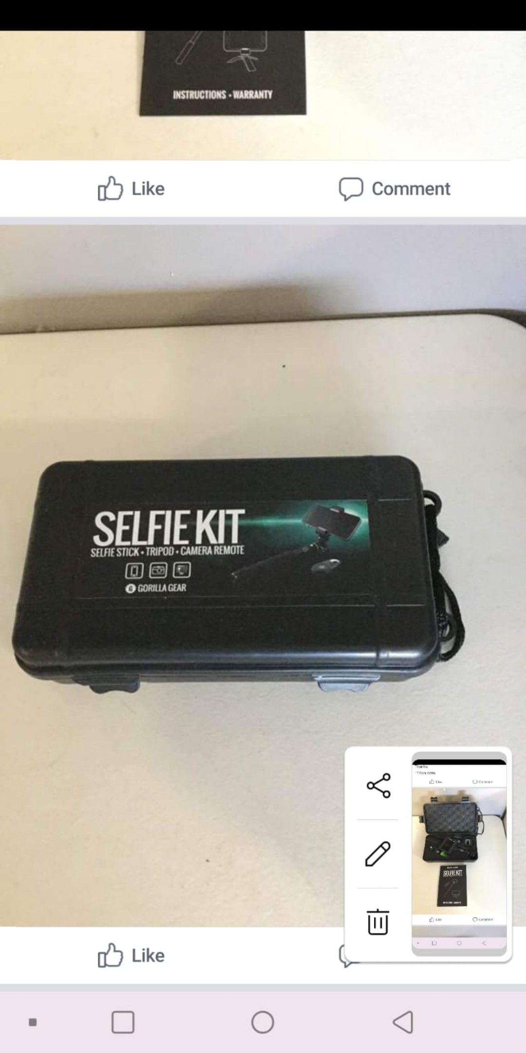 Selfie kit 3 in 1 Tripod,selfie stick,camera remote