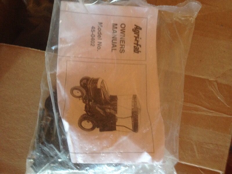 Lawn tractor cab