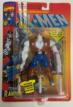 X-MEN Random With Missile Blasting Arm Toybiz 1994 MOC New On Card