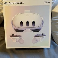 Meta Quest 3 512GB (Brand New, Opened Box – Never Used)