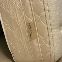 FREE queen mattress with box spring & bed frame