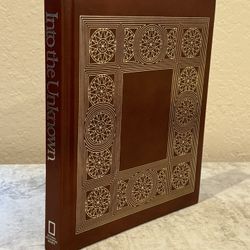 Into The Unknown by National Geographic 1987 (1st Edition, Leather Bound)