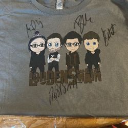 Louden Swain Group Signed T-shirt 