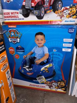 Paw patrol kid bumper car