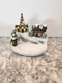 Goebel Hummel "Home For The Holidays" Lighted Musical Christmas Village