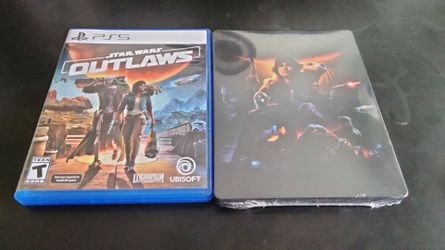 Star Wars Outlaws with steel book (PS5) for sale