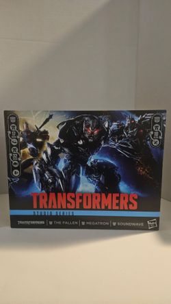 Transformers Revenge of The Fallen Studio Series Megatron Soundwave 3 Pack New