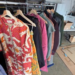 30+ Piece Vintage Lot Wool Coat Leather Jacket Y2K 1990’s 90s 2000’s Men Women