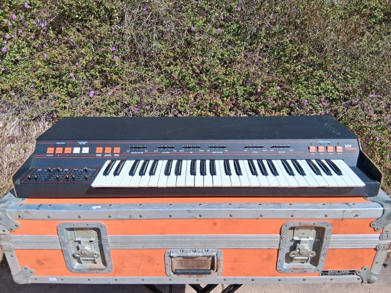 Serviced ARP Omni 2 Synthesizer With New Sliders And Anvil Case