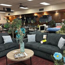 2pc Ashley’s Sofa And Love Seat Set