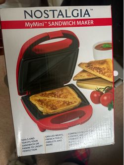 Nostalgia MyMini Sandwich Maker