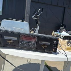 Sony High Density Head Dual cassette - TC-WE475