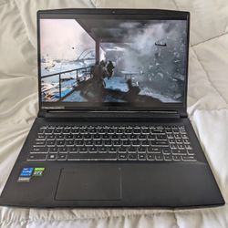 MSI CREATOR M16 GAMING LAPTOP 16" INTEL CORE i7 16GB Ram 256gb SSD  Windows 11 GpU GFORCE RTX  3050 4Gb AND CHARGER