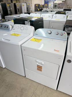 Whirlpool White washer and dryer