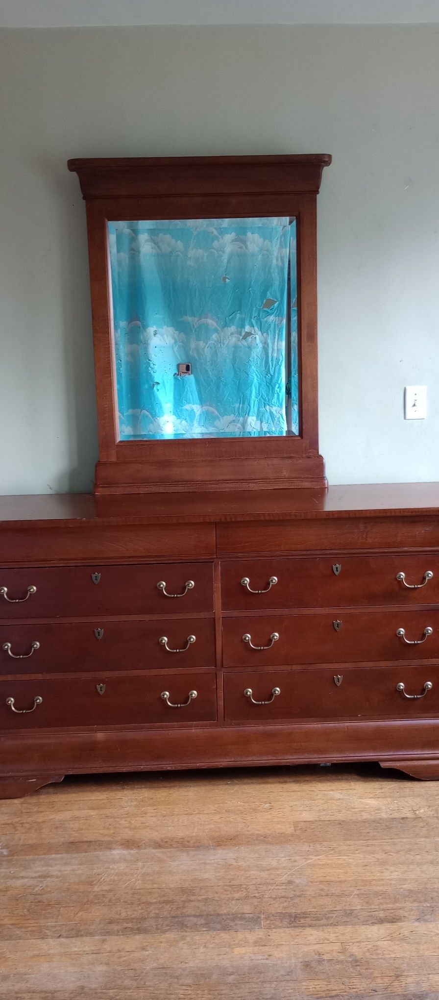 Dresser/Mirror/Secret Drawers