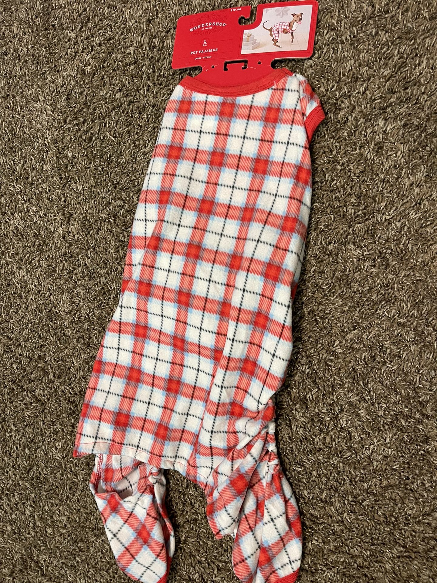 Large Dog Fleece Pajamas