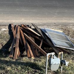 free materials - 1x4x12 studs 