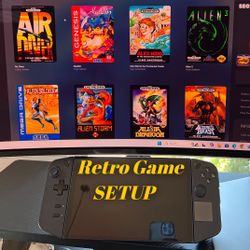 PC games & Retro Setup  PC Handheld, Laptop & Retro Game Setup – 30,000+ Games Included! 🔧