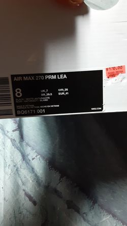 Air max 270 prm sale lea