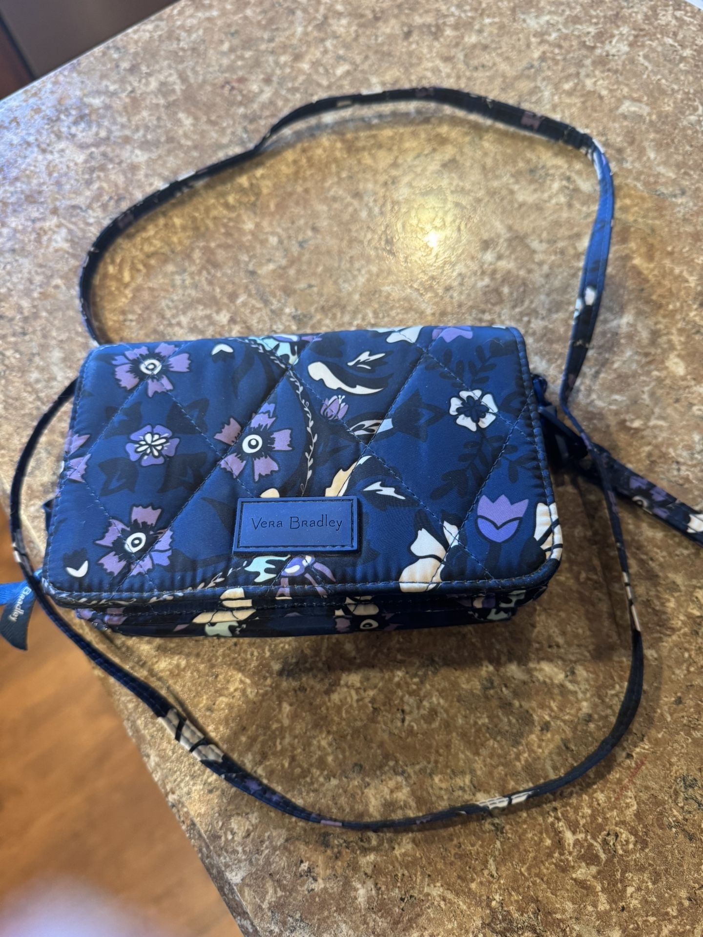 Woman’s Vera Bradley wearable wallet/Crossbody purse shipping available