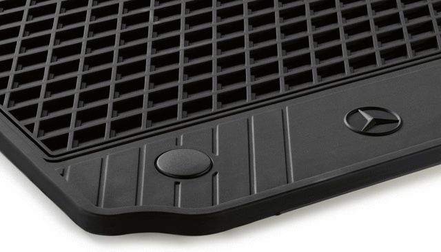 Mercedes-Benz All-Season Rubber Floor Mats NEW
