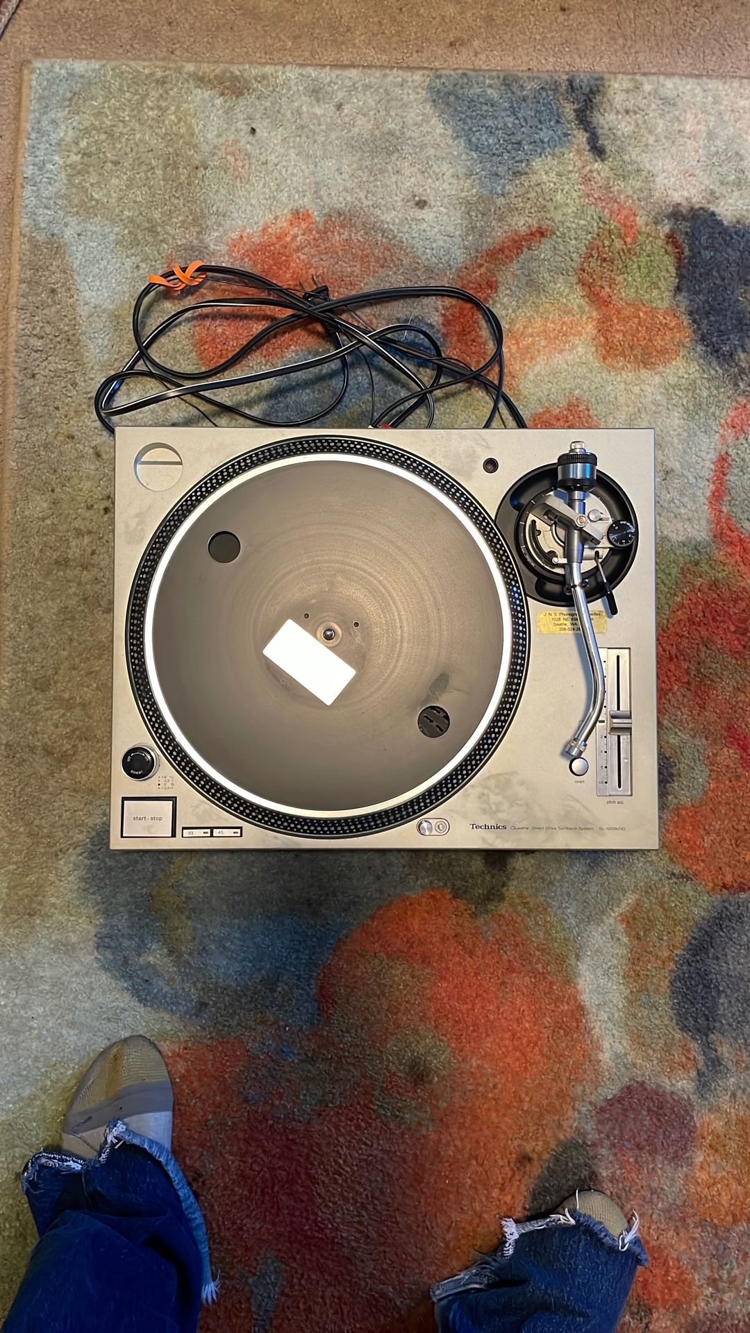 Technics SL - 1200M3D (Needs Some Repairs)