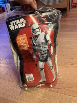Star Wars Mens Stormtrooper Halloween Costume - Disney - XL -