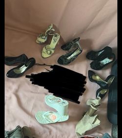 10$ each! Heels and wedges-open toe and closed*some New some Old