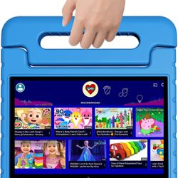 Kids Tablet, 10 Inch Tablet for Kids, 4GB+64GB Android 12, WiFi, All-Day Battery Life, Toddler Tablet, Parental Control, 2-Year Guarantee, 1280*800 HD