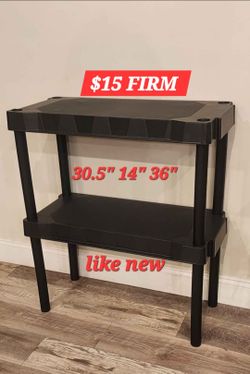 Plastic Storage Shelving Unit