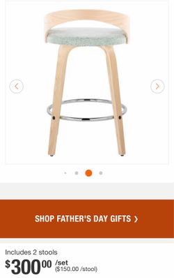 BRAND NEW Grotto Counter Stools (Set of 2)