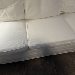 Slip Covered Couch IKEA Ektorp Couch