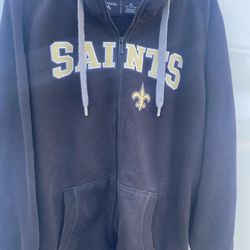 Antigua Hoodie Men's Full Zip Size XL Sport Jacket, Embroidered Logo, Pockets