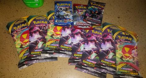 Pokemon packs