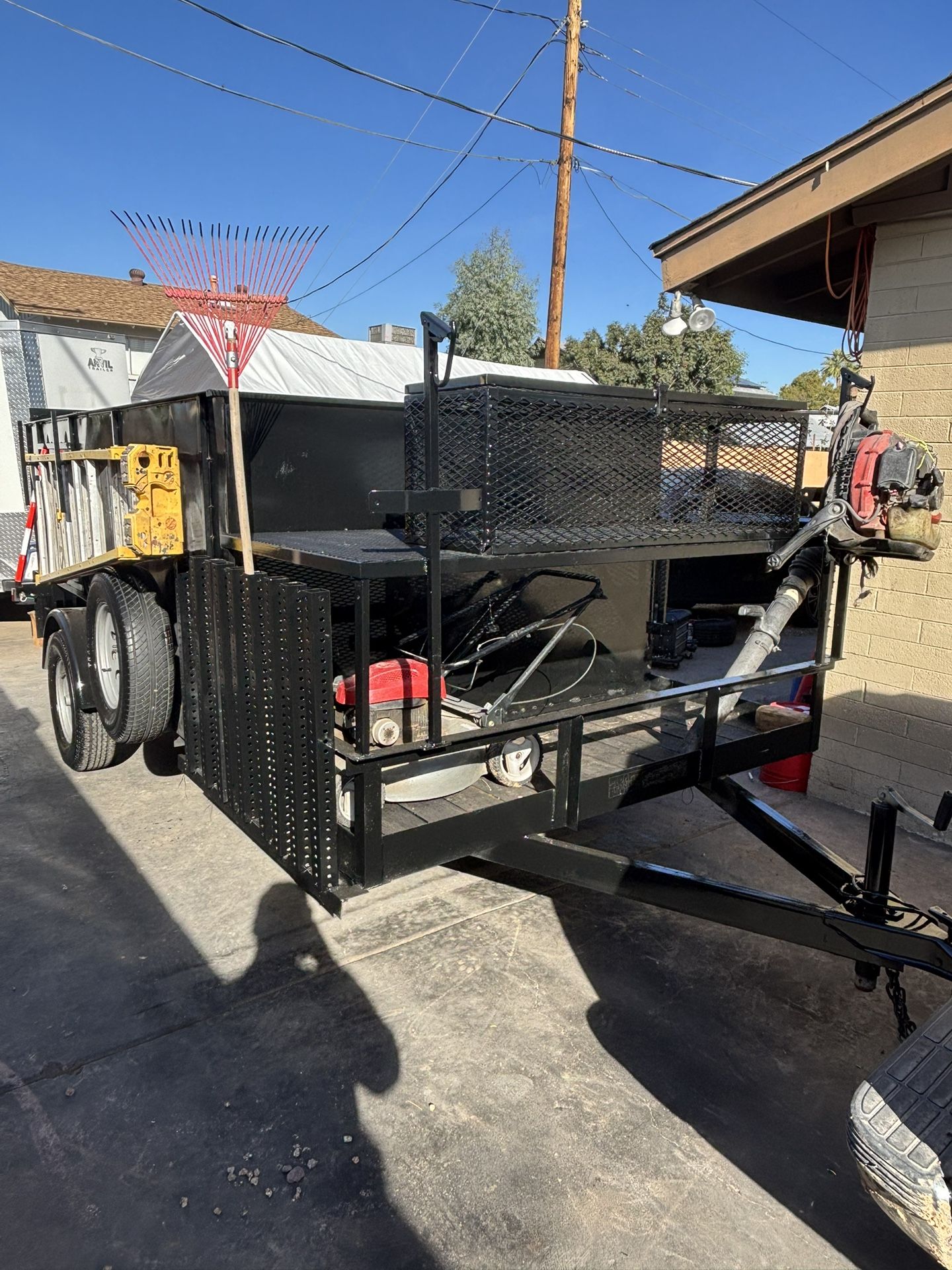 AzTex Landscape Utility Trailer 