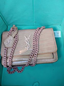 Saint Laurent leather purse