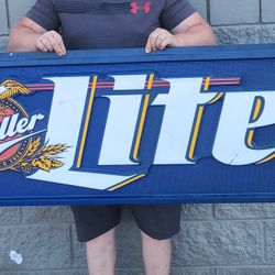 Vintage Miller Lite Sign