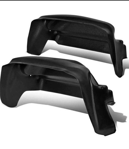 07-13 Chevy Silverado & HD/GMC Sierra & HD Rear Wheel Well Guards Inner Fender Mud Flaps