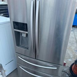 33" Samsung Four Doors Stainless Steel