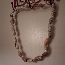 Natural Seashell Strand Necklace 13" Round