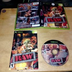 Xbox Game WWE RAW 