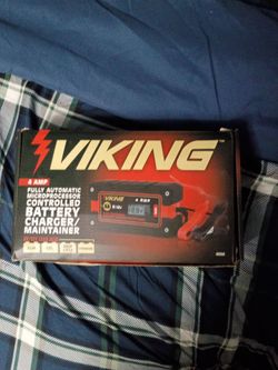 FulVIKING FULLY AUTOmatic microprocessor control battery charger maintainer