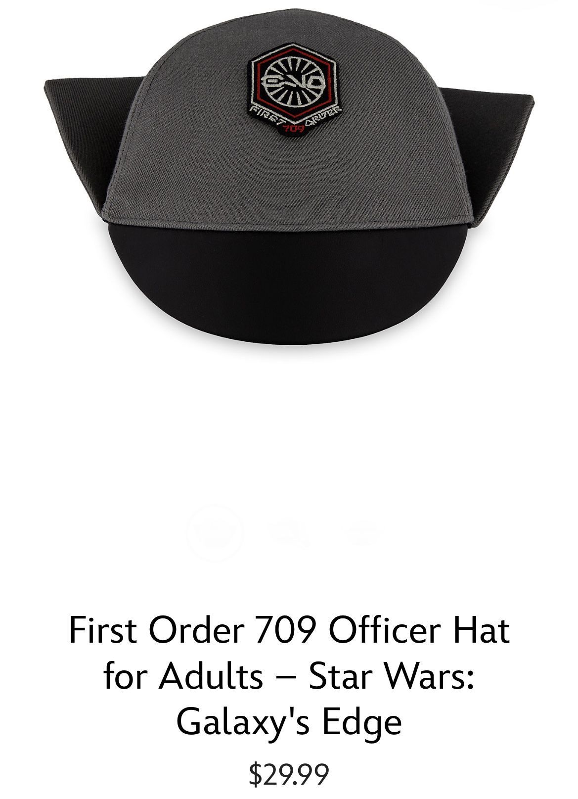 First Order Imperial Officer Hat