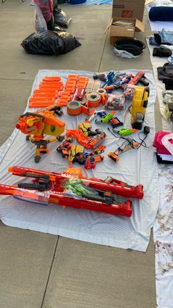 Nerf gun sale! Today, San Dimas