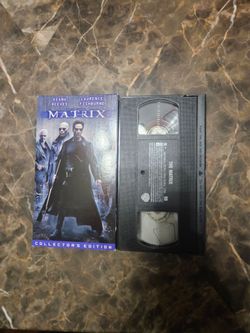 The Matrix Collector's Edition VHS Tape