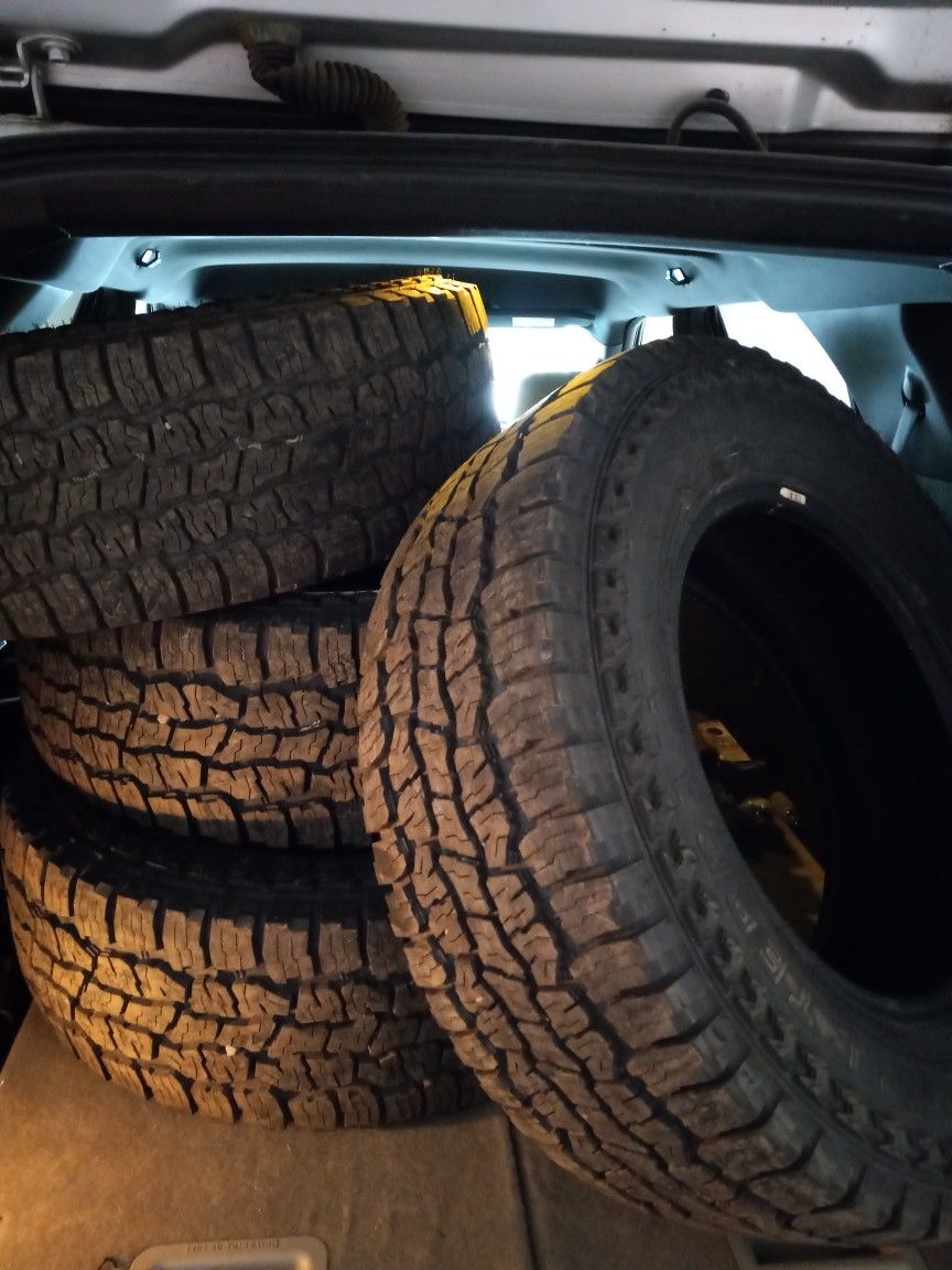Four Brand New 265/65R17 All Terrain Tires